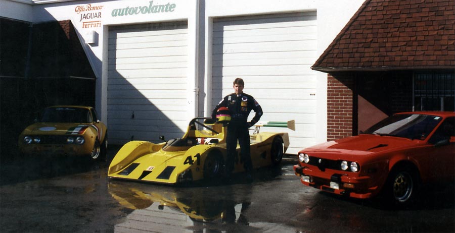 Racing in the USA - Works Driver for Autovolante Alfa in Miami