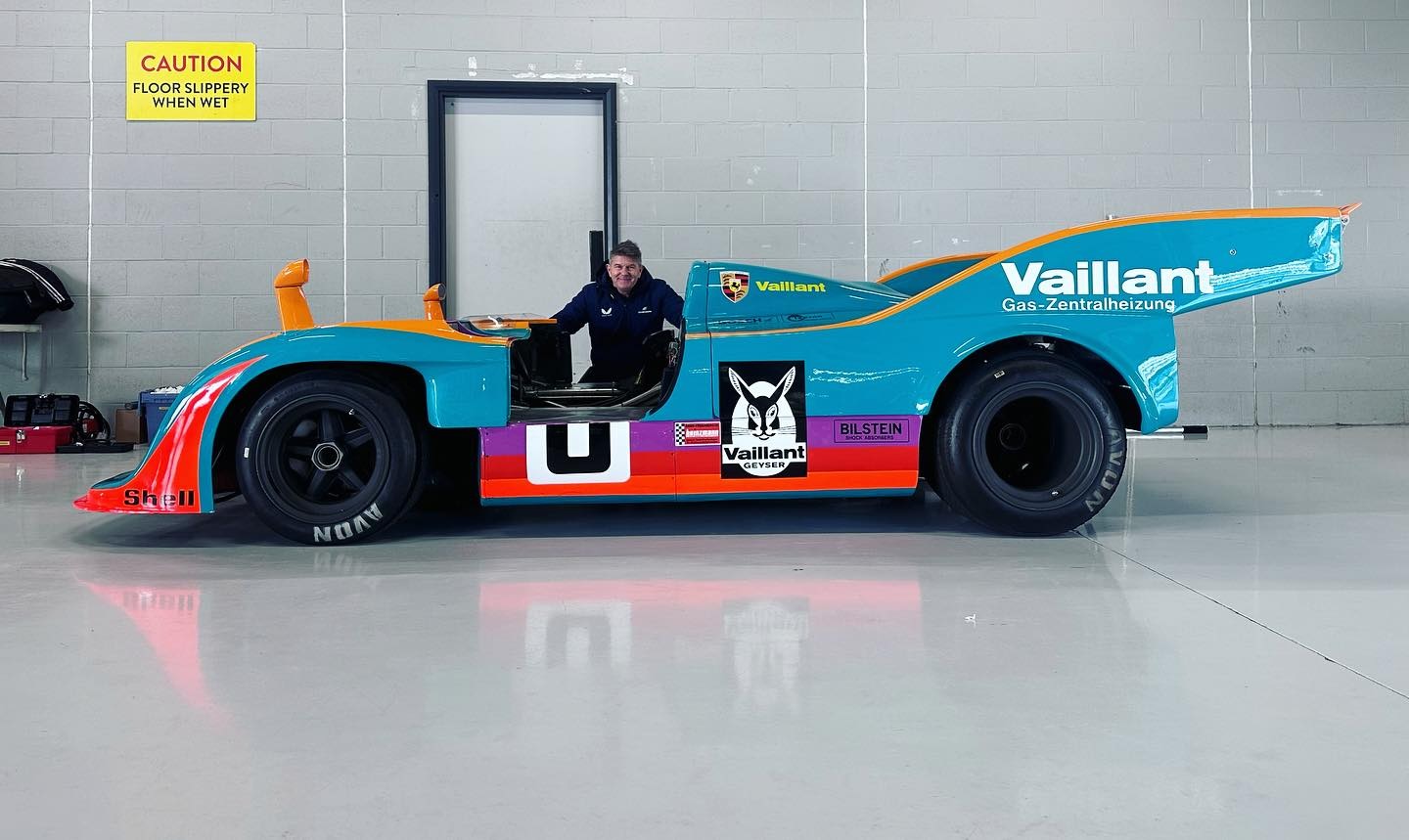 917 at Silverstone for the Motorsport Magazine 100 Year Anniversary Edition